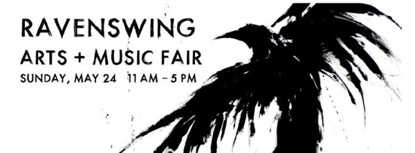 Ravenswing poster. Artwork by Sheena Kalmakova. 
