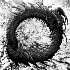 Ophus album cover. Art work by Brock Hofer.