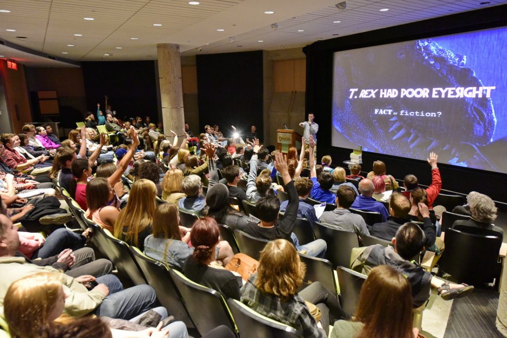 Photo from Science By Night 2015, by C.W. Clark.