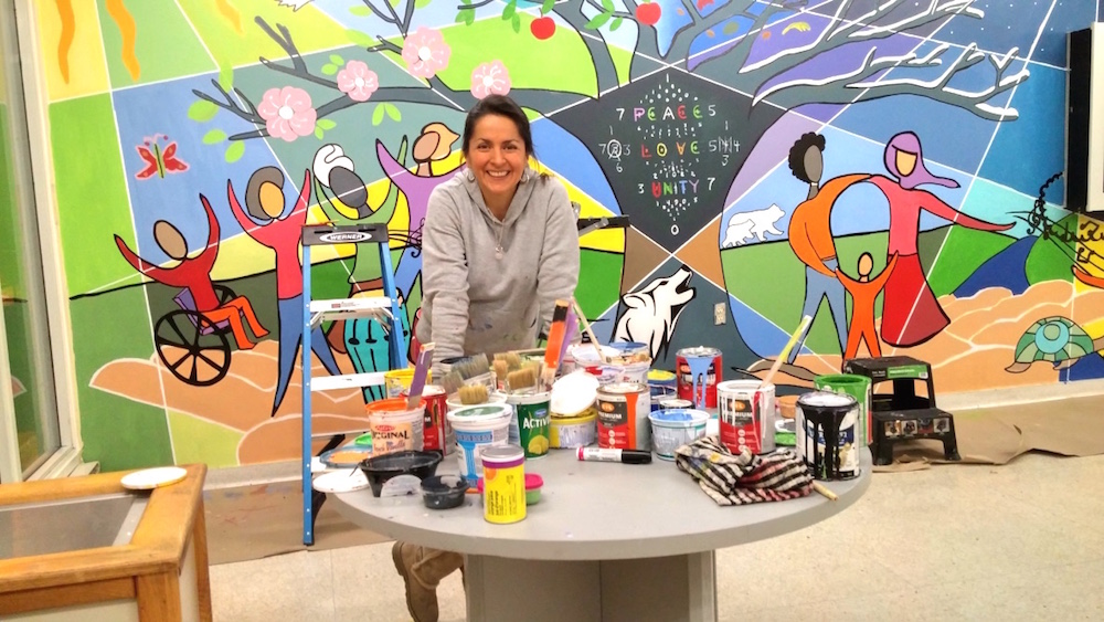 Claudia Salguero Community art facilitator 1