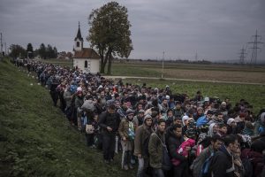 Photo : Sergey Ponomarev Catégorie : Actualité Crise des réfugiés en Europe