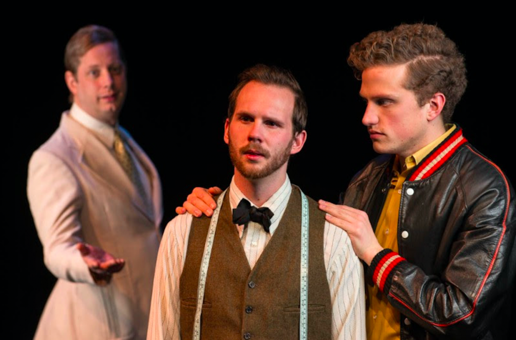 L to R: David Whiteley, Matt Pilipiak, Isaac Giles. Photo by Andrew Alexander.