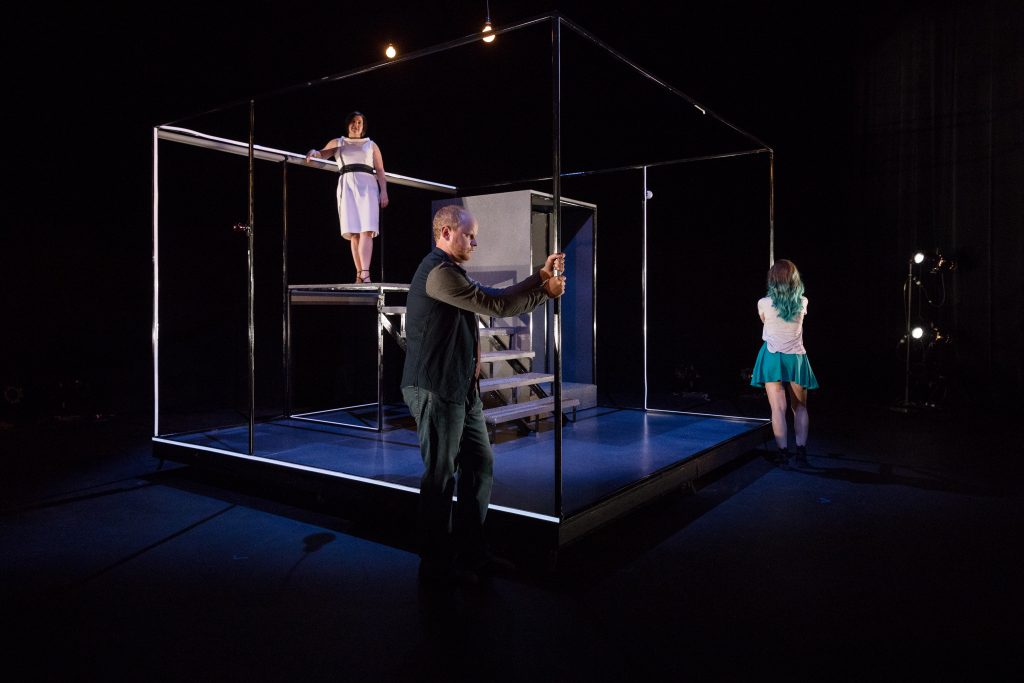L to R: Mélanie Beauchamp, David Brown and Katie Bunting.