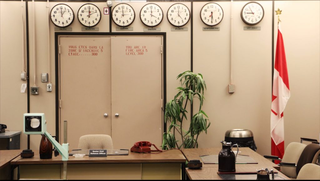 A still from Emergency Broadcast by Pixie Cram.