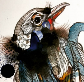 Illustration from Ariane Beauchamp's Instagram