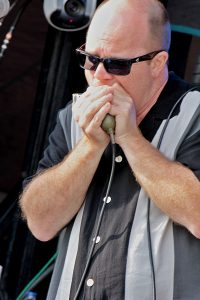 Marc Seguin of The Jesse Greene Band. Photo by Terry Steeves.