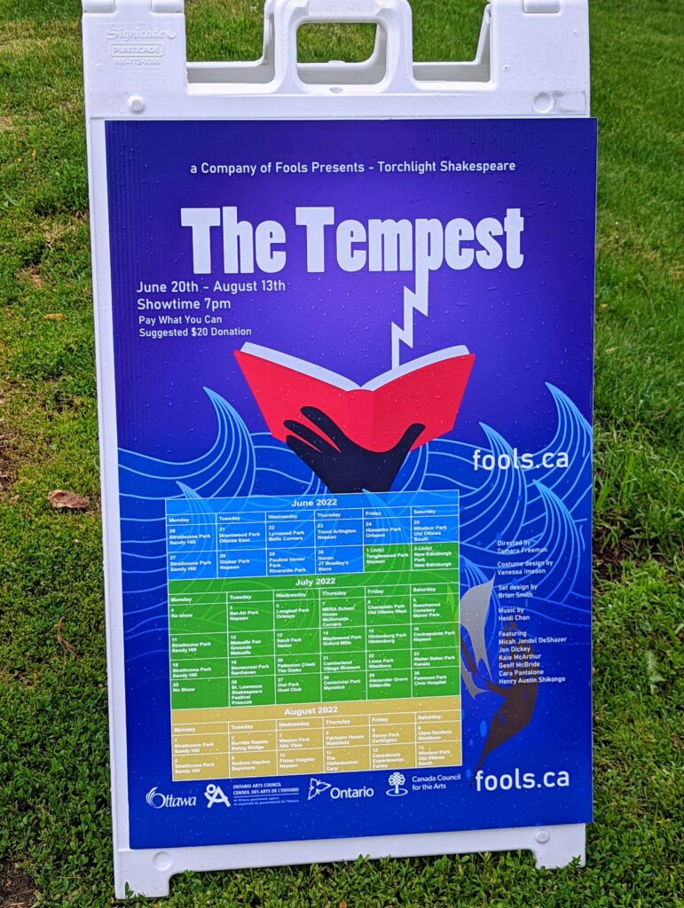 A Company of Fool - The Tempest poster